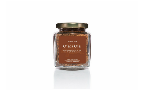 unity herbals - chaga chai tea